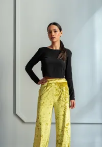 top de fiesta negro lazada espalda invitada boda nochevieja online