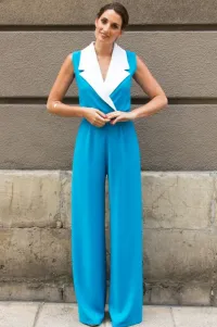 mono esmoquin azul de apparentia collection para boda fiesta