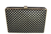 Bolso de fiesta clutch negro y dorado online