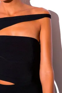 Vestidos bandas ajustadas tipo bandage con cortes de q2
