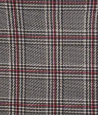 vestido cuadros volante