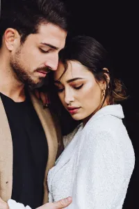 Traje chaqueta y pantalon de lentejuelas blanco para fiesta