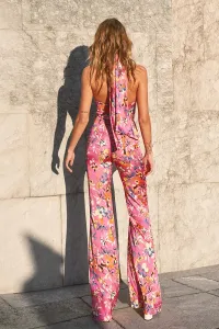 Top estampado flores rosa Amber