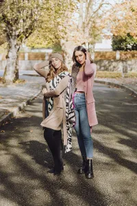 Conjunto marrón Cardigan + Top Tirantes