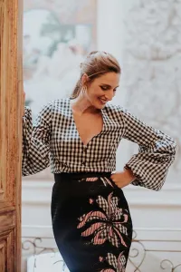 blusa cuadros vichy miss cavallier x apparentia