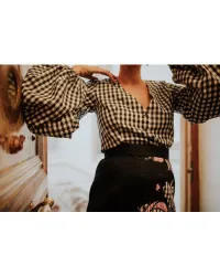 blusa cuadros vichy miss cavallier x apparentia