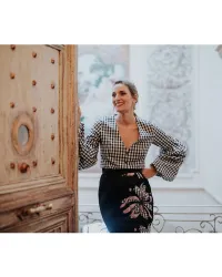 blusa cuadros vichy miss cavallier x apparentia