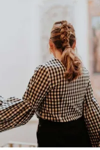 blusa cuadros vichy miss cavallier x apparentia