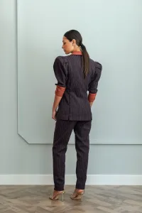 traje chaqueta pantalon con manga jamon