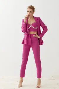 Top Corto de Tirantes Cazuelas Rosa Lux