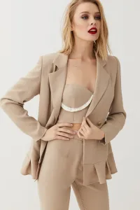 Traje Chaqueta Pantalón Camel Dennis