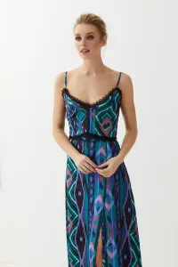 Conjunto falda larga y top étnico Tona