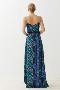 Conjunto falda larga y top étnico Tona
