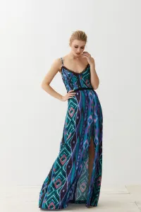 Conjunto falda larga y top étnico Tona