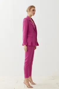 Traje Chaqueta Pantalón Rosa Dennis
