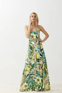 Vestido Largo Estampado Lencero Delphine