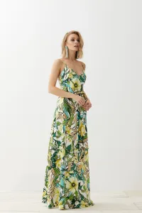 Vestido Largo Estampado Lencero Delphine