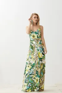Vestido Largo Estampado Lencero Delphine