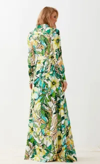Vestido Camisero Estampado Althea