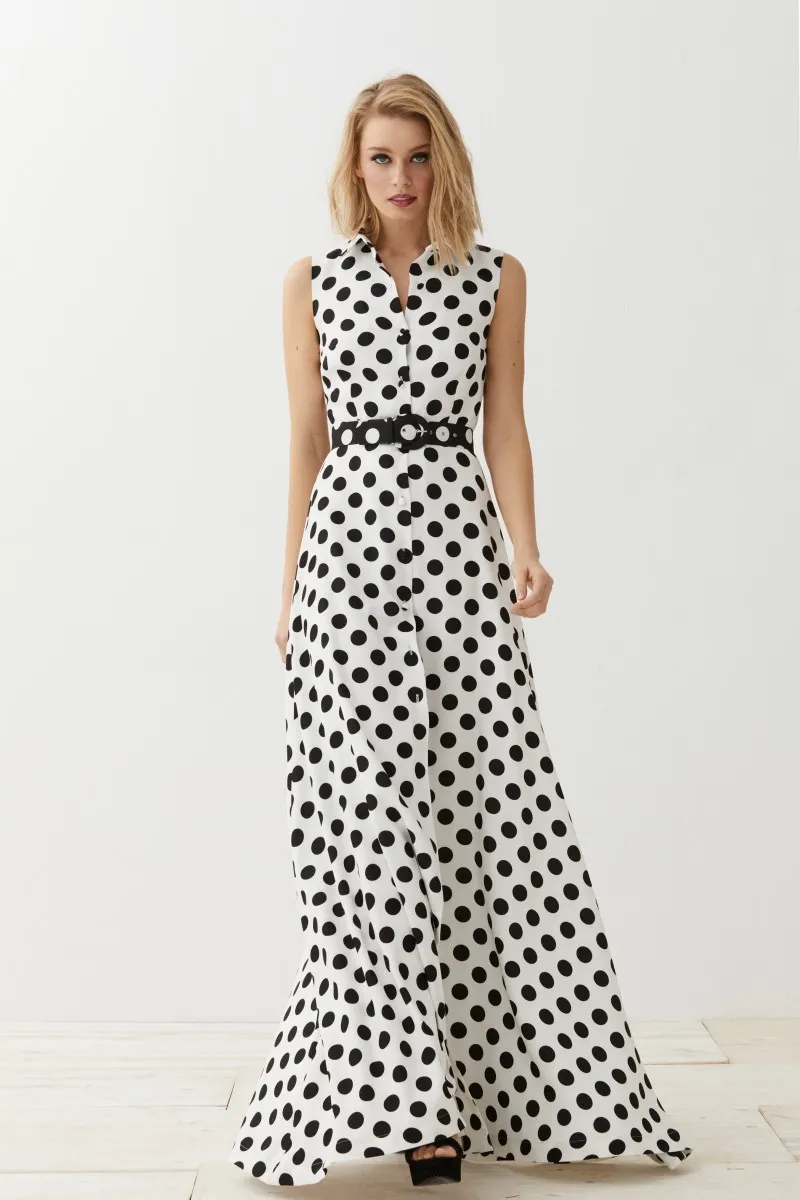 Vestido Camisero Lunares Megan