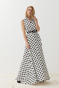 Vestido Camisero Lunares Megan