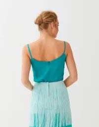 top lencero aguamarina evan