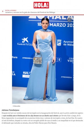 Adriana Torrebejano en el Festival de Málaga