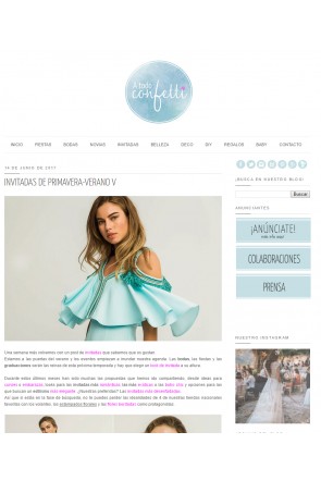 A todo confetti