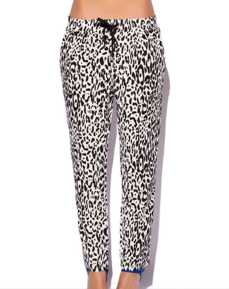 Pantalon animal print