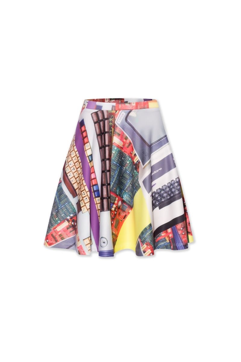 falda skater de q2 estampada