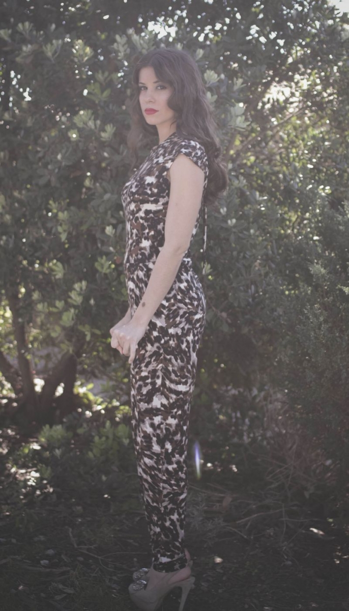 Mono estampado camuflaje espalda